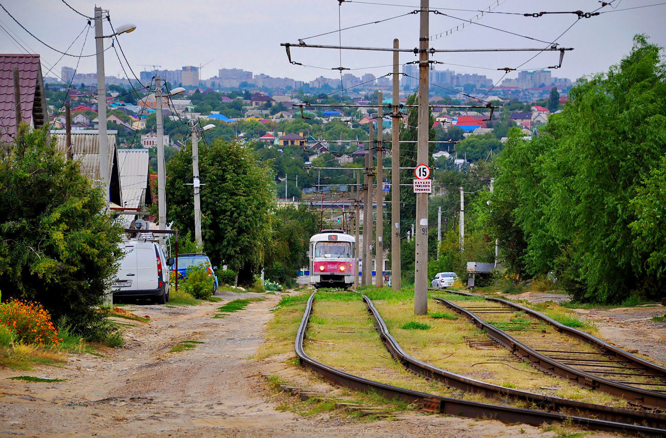 Волгоград — Трамвайные линии: [2] Второе депо — Центральный и Ворошиловский районы