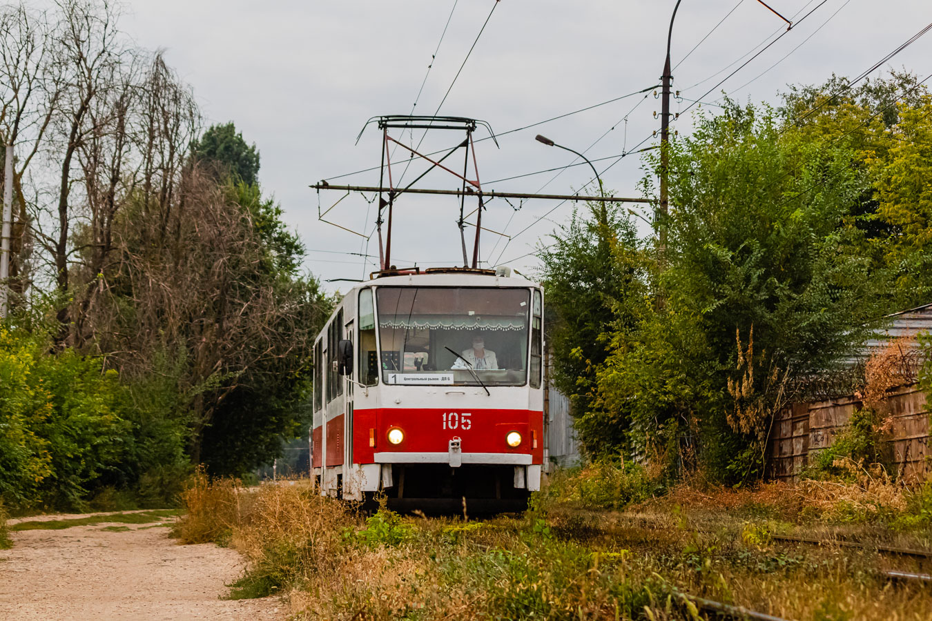 Lipetsk, Tatra T6B5SU № 105