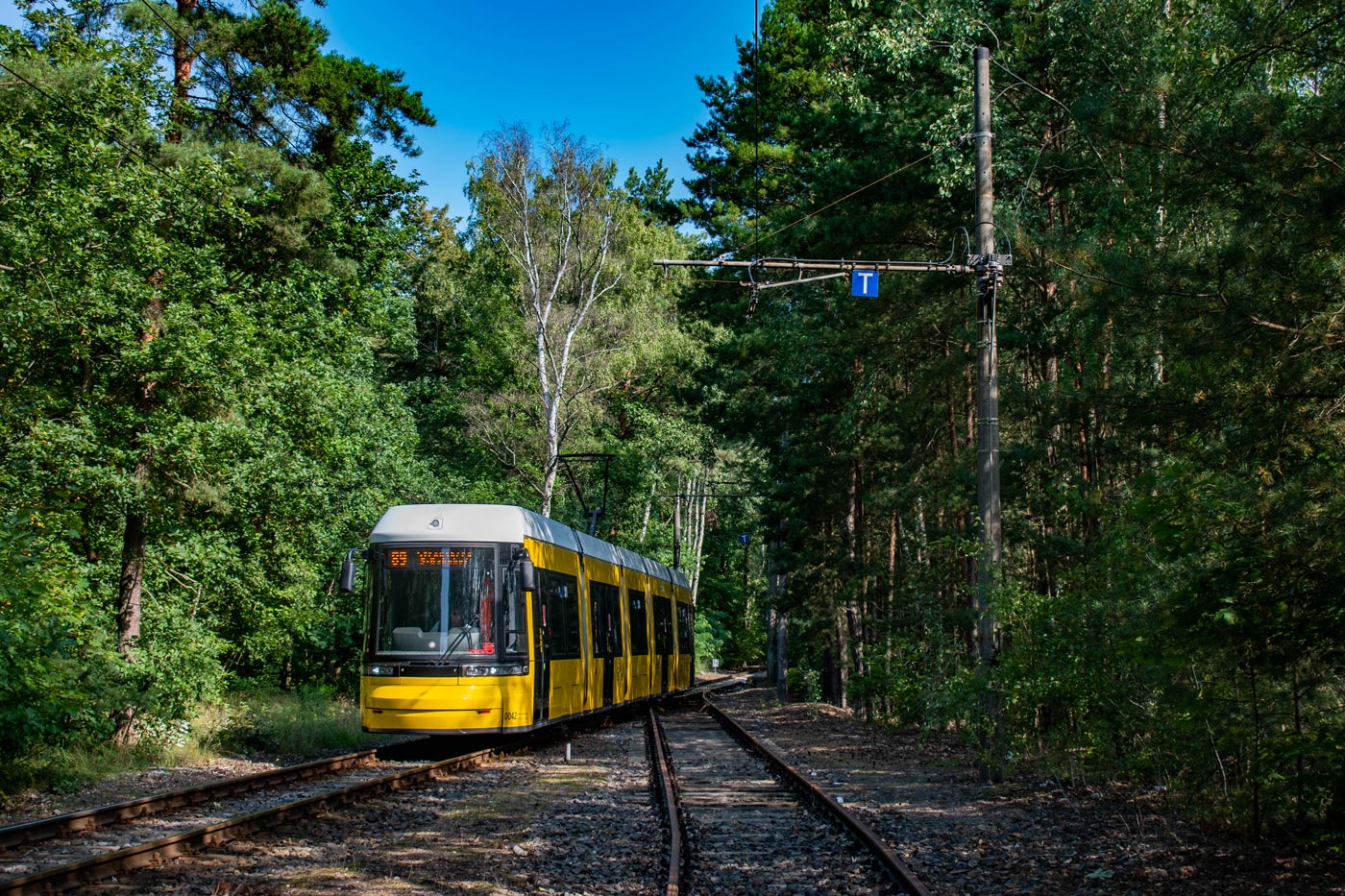 Штраусберг, Bombardier Flexity Berlin (GT6-08ZR/F6Z) № 0042