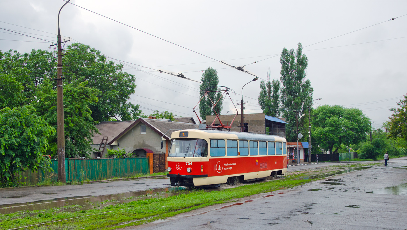 Мариуполь, Tatra T3SUCS № 704