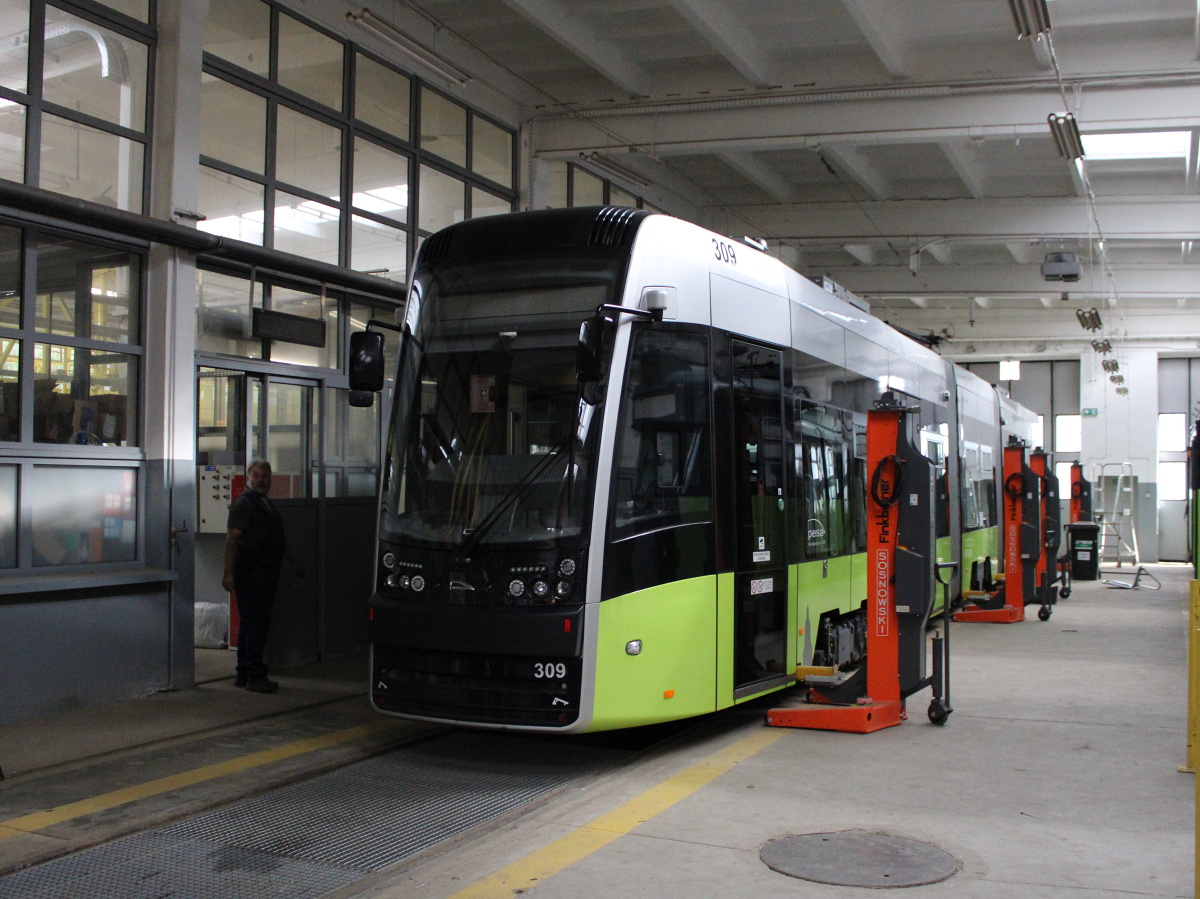 Gorzów Wielkopolski, PESA Twist 2015N № 309 Gorzów Wielkopolski, PESA Twist 2015N № 309