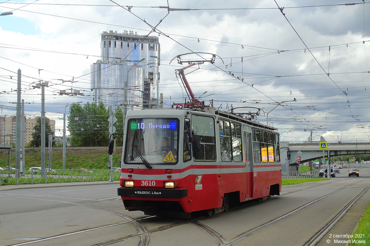 Санкт Петербург, ТС-77 № 3610