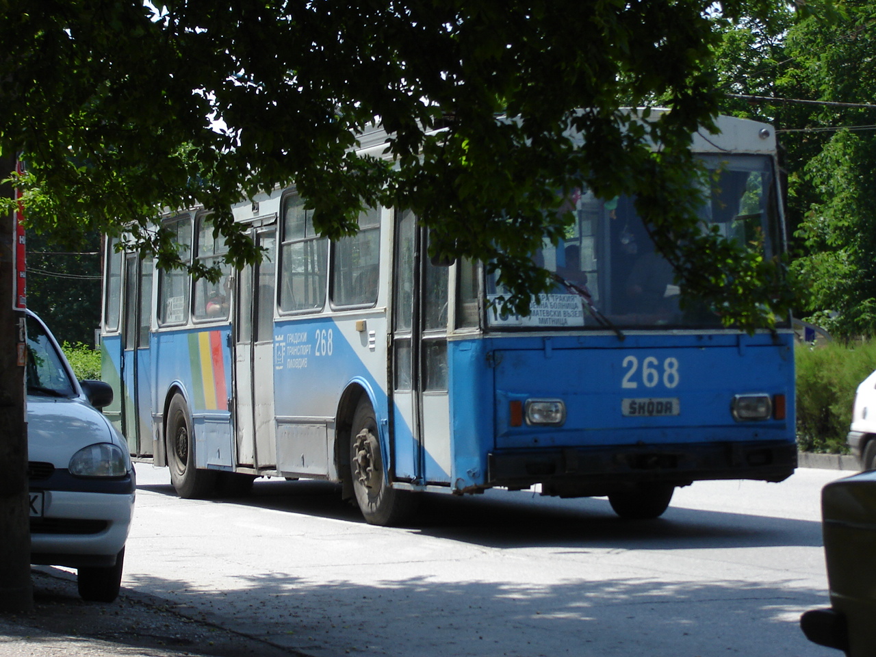 Пловдив, Škoda 14Tr06 № 268 Пловдив, Škoda 14Tr06 № 268