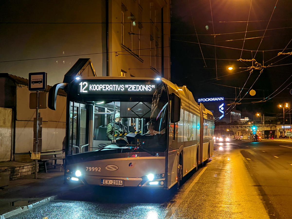 Рига, Solaris Urbino IV 18 Electric № 79992
