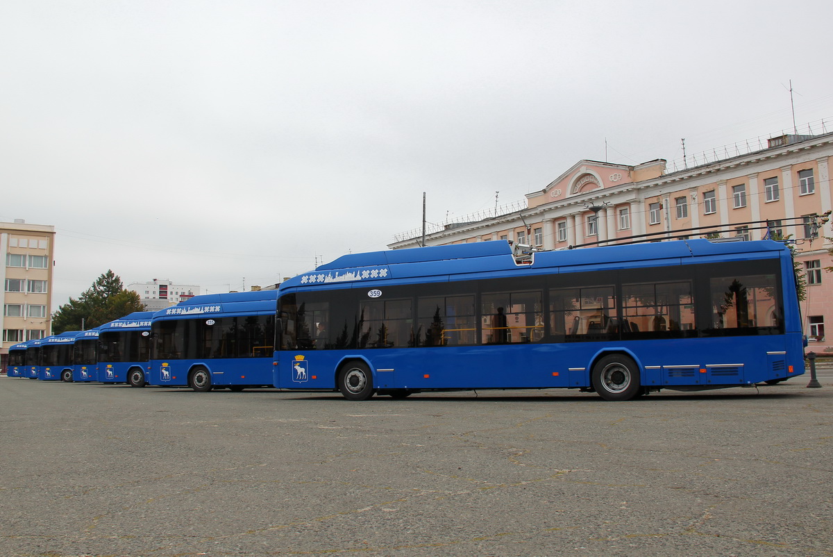 Йошкар-Ола, БКМ 321 № 359; Йошкар-Ола — Официальная презентация новых троллейбусов БКМ-321 Главе Республики Марий Эл и передача ключей от них