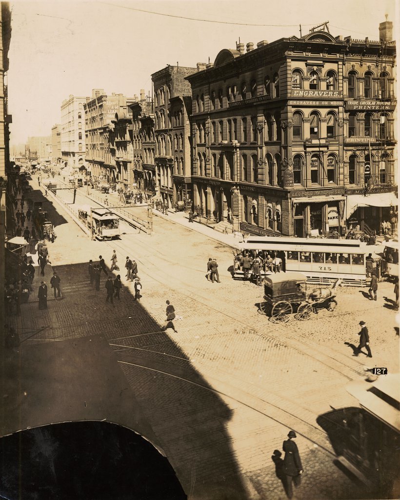 Чикаго, Brownell cable car № 750; Чикаго, Brownell cable car № 713; Чикаго — Трамвай — разные фотографии