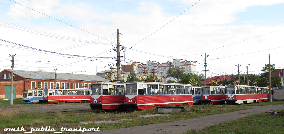Омск, 71-605А № 99; Омск — Трамвайное депо № 1