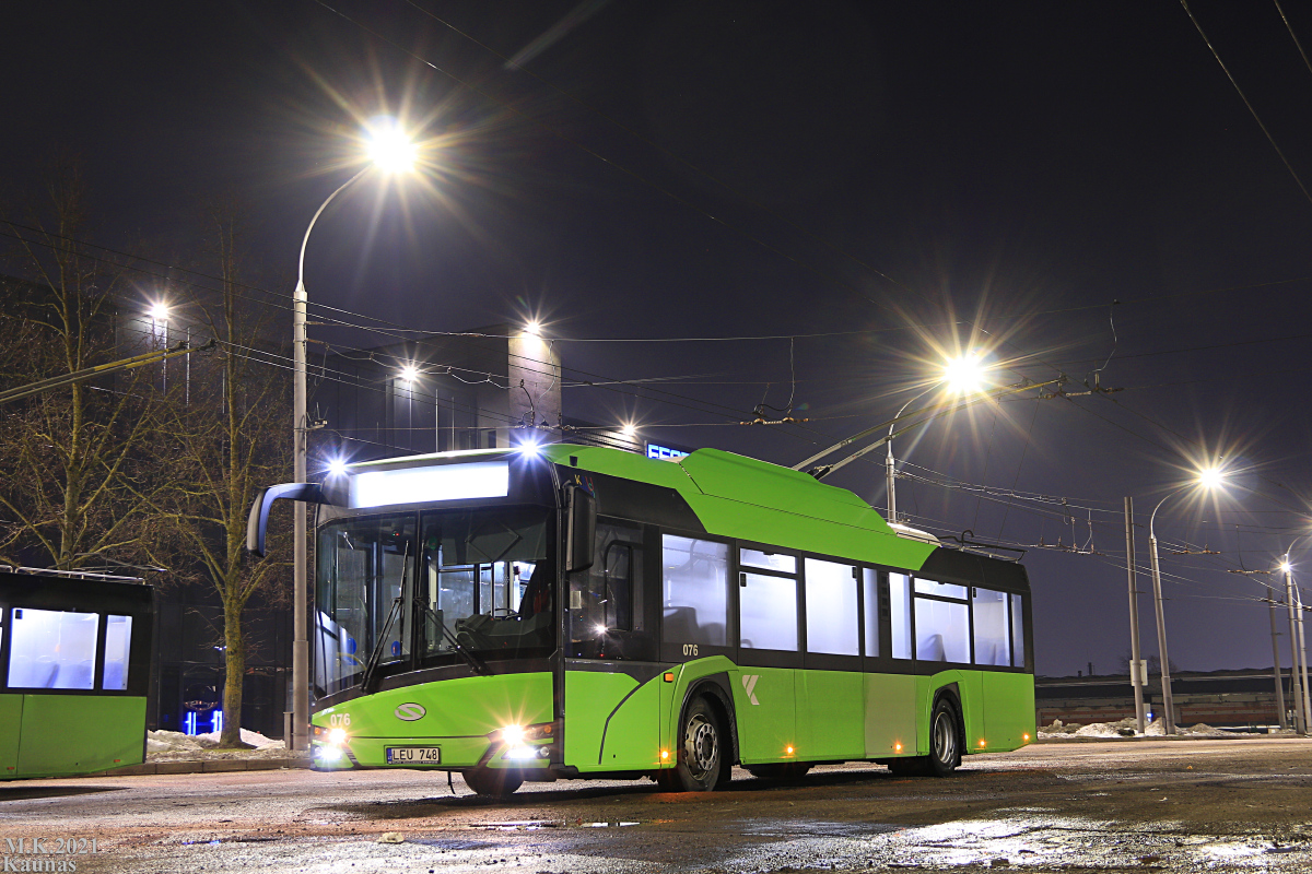 Каунас, Solaris Trollino IV 12 Medcom № 076