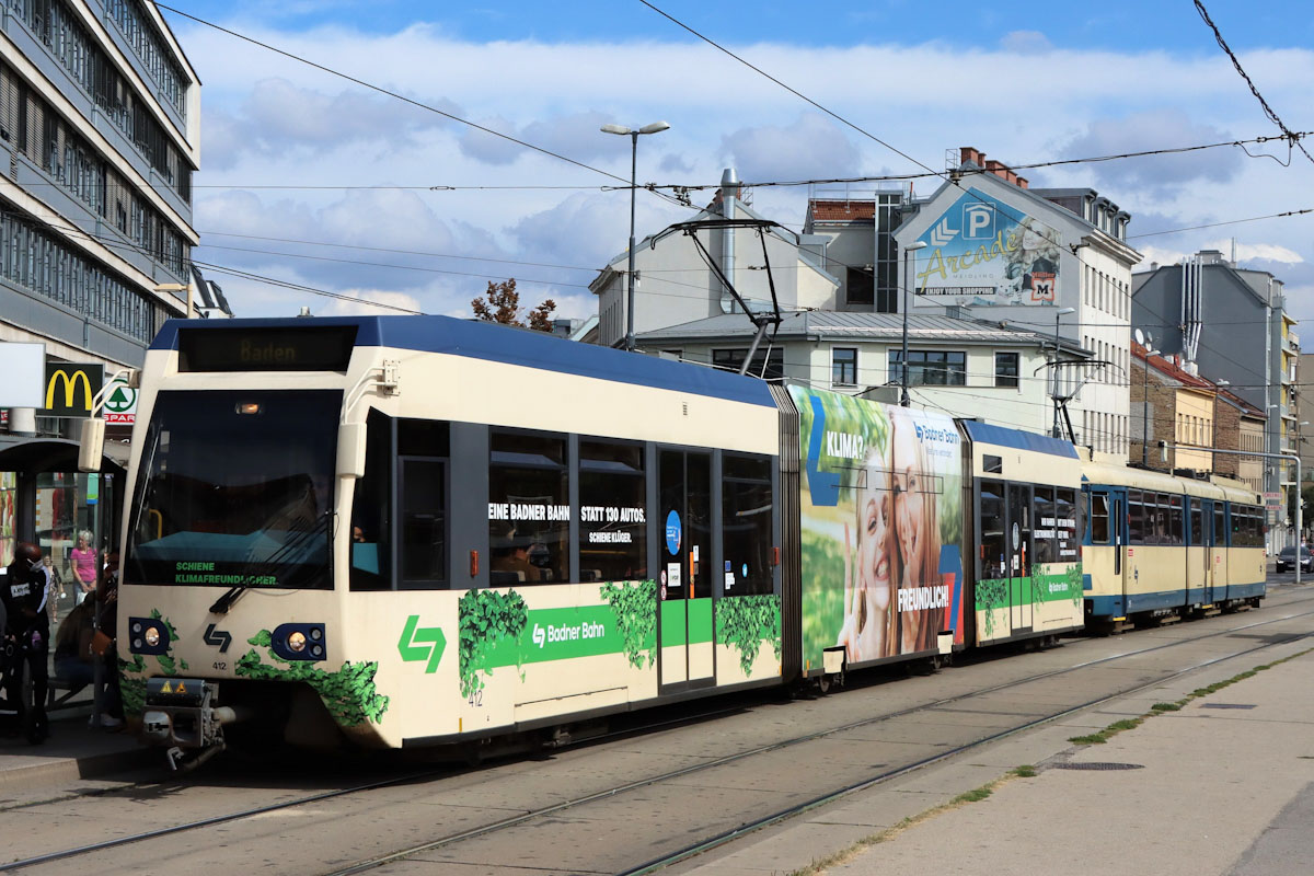Vienna, Bombardier 400 № 412 Vienna, Bombardier 400 № 412