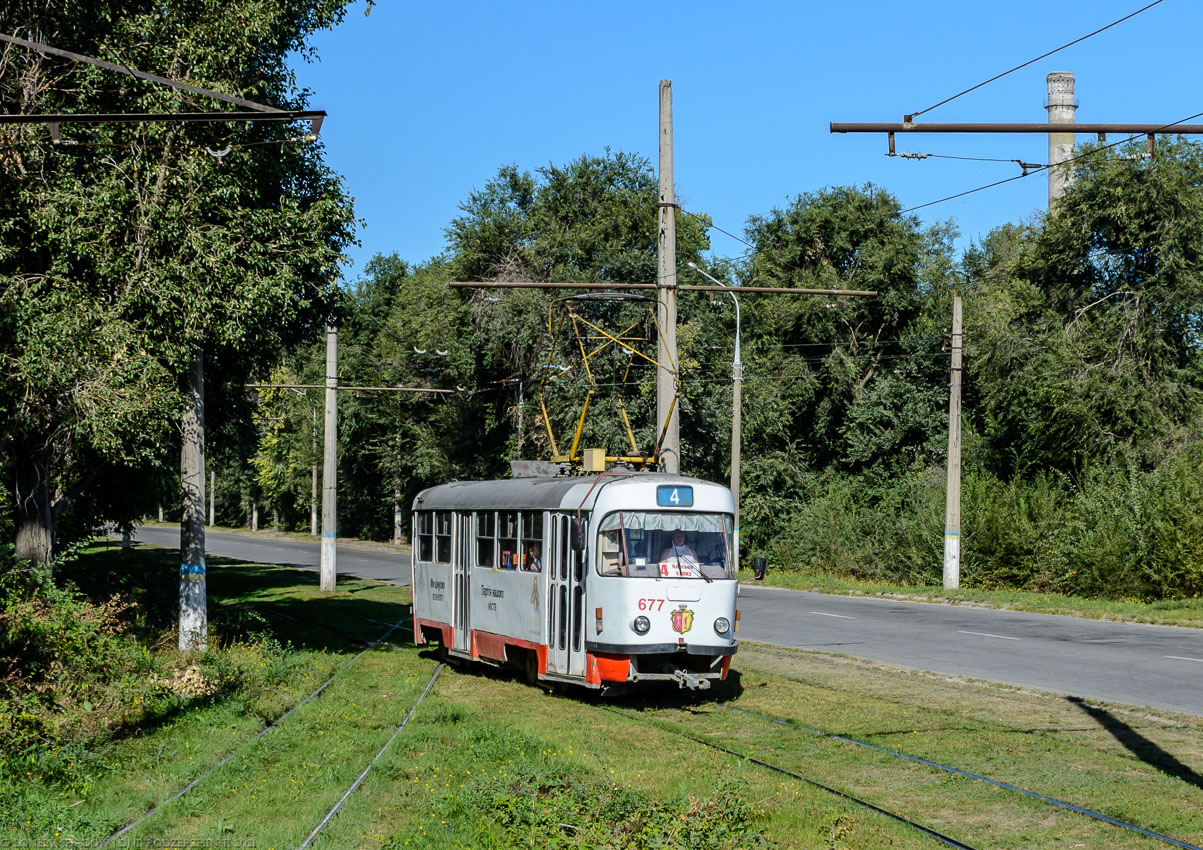 Каменское, Tatra T3SUCS № 677