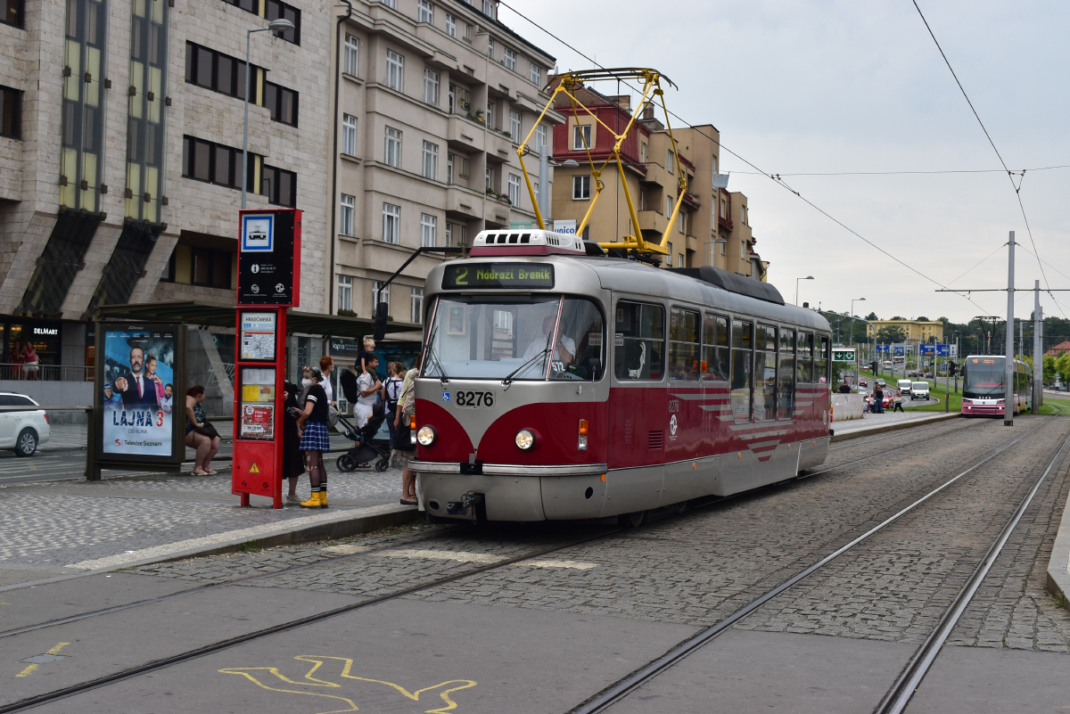 Прага, Tatra T3R.PLF № 8276