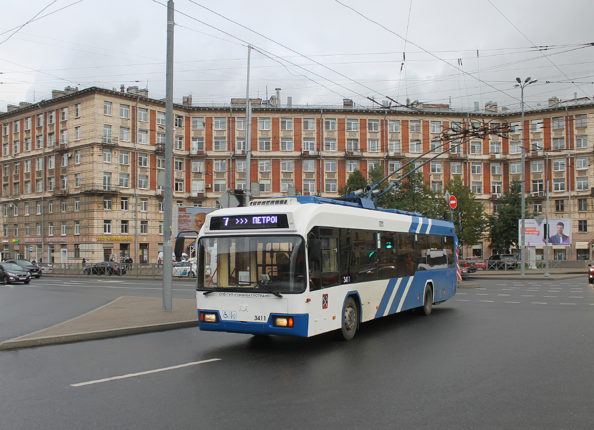 Санкт-Петербург, БКМ 321 № 3411