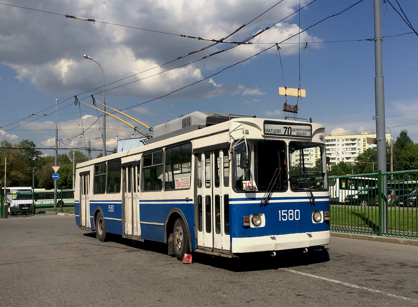 Москва, ЗиУ-682ГМ1 (с широкой передней дверью) № 1580