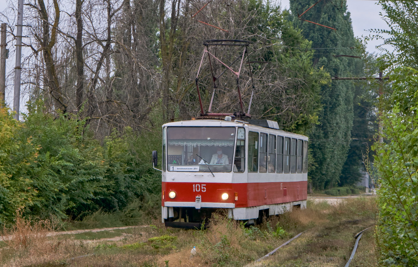 Липецк, Tatra T6B5SU № 105