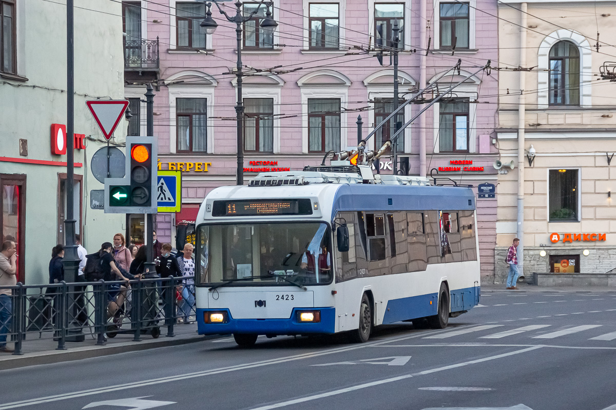 Санкт-Петербург, БКМ 321 № 2423