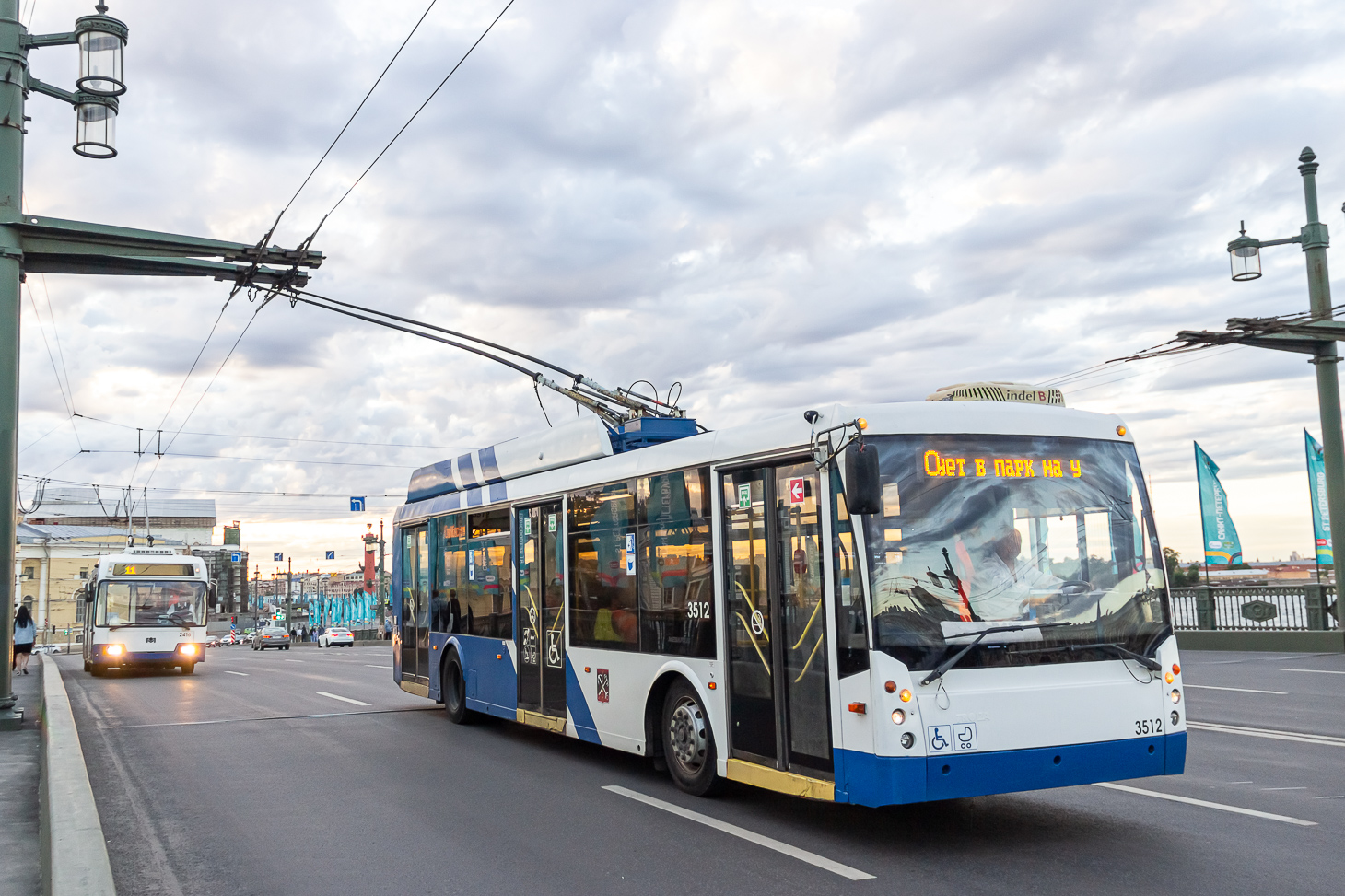 Санкт-Петербург, Тролза-5265.00 «Мегаполис» № 3512