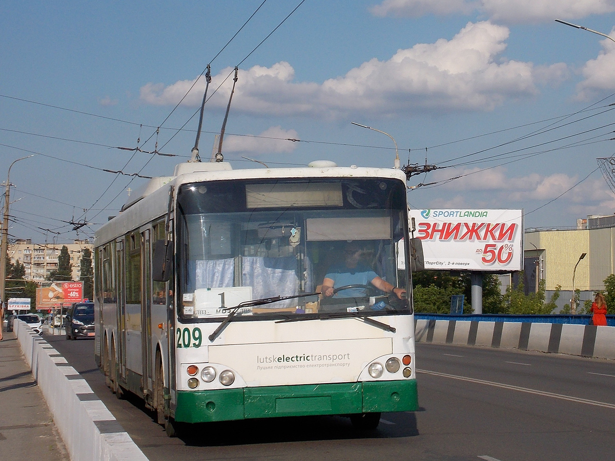 Луцк, Богдан E231 № 209 Луцк, Богдан E231 № 209