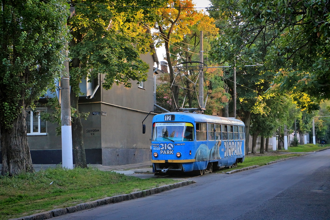 Одесса, Tatra T3R.P № 4028