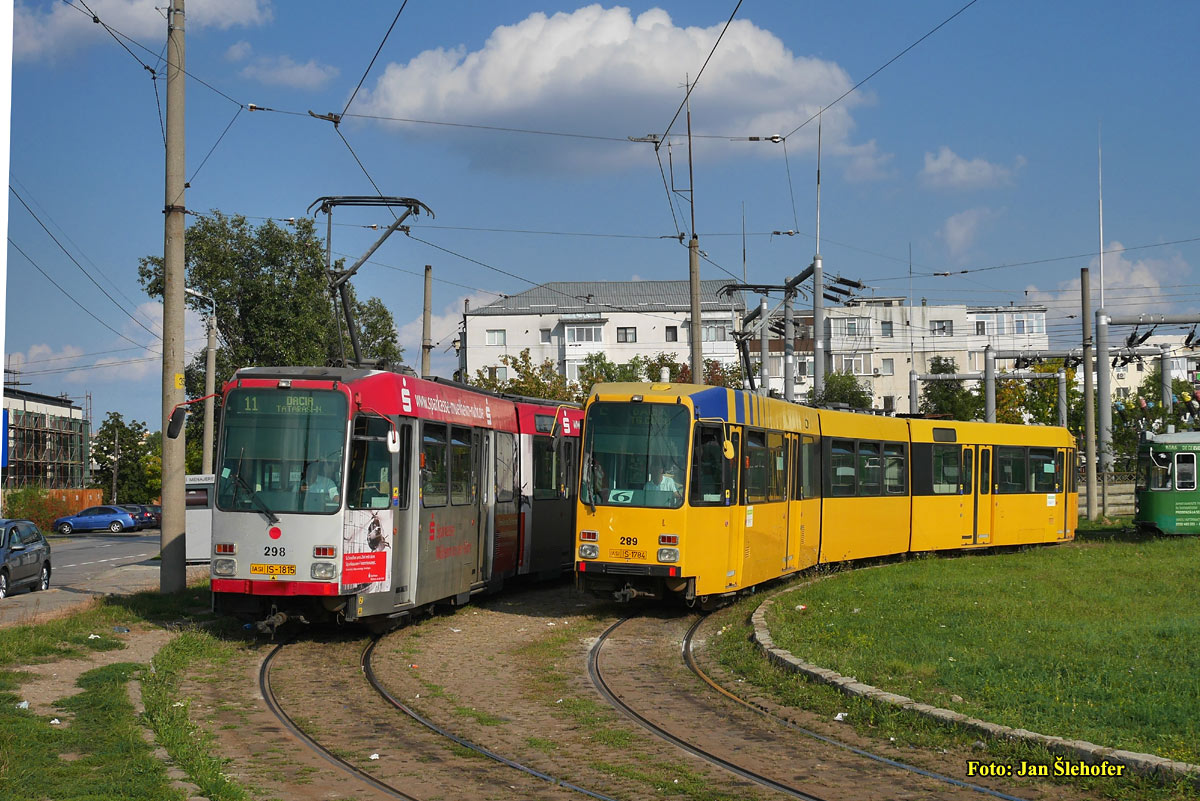 Яссы, Duewag M8C № 289; Яссы, Duewag M6D № 298