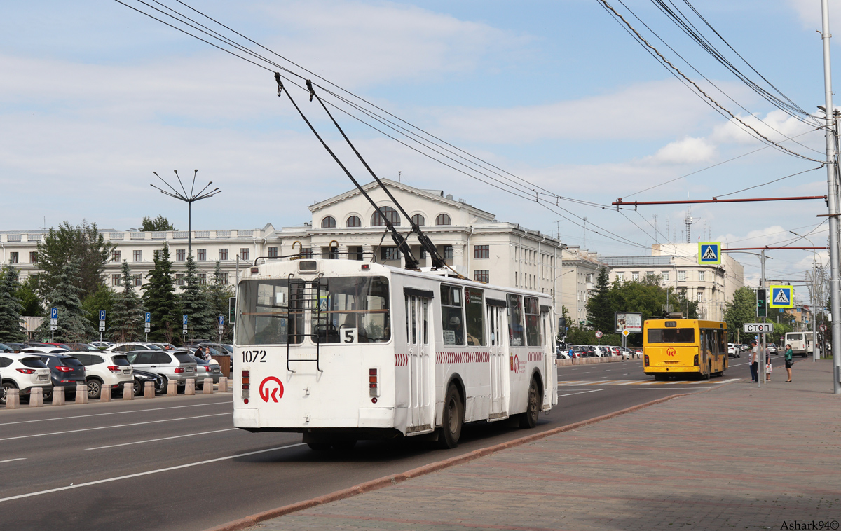 Красноярск, ZiU-682G-016 (018) № 1072