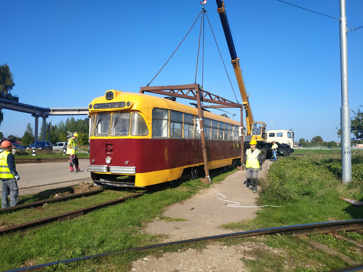 Dunebourg, RVZ-6M2 N°. 060; Dunebourg — Transportation of 060 to the museum