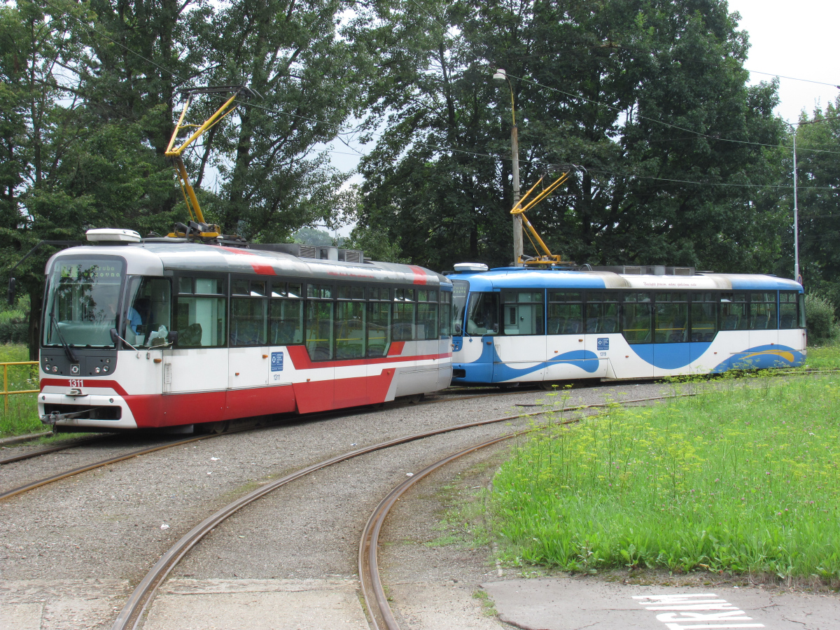 Острава, Vario LFR.E № 1311; Острава, Vario LFR.E № 1319