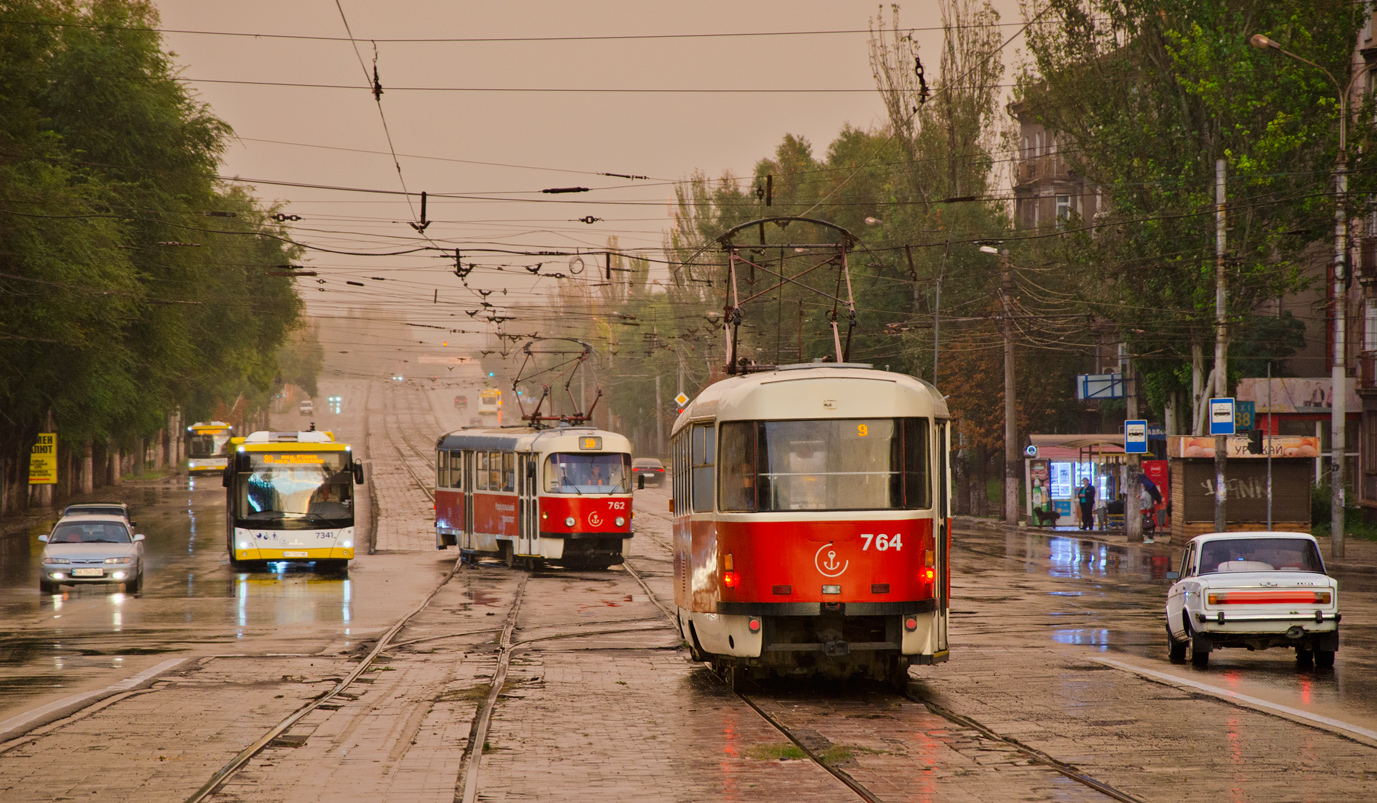 Мариуполь, Tatra T3SUCS № 764