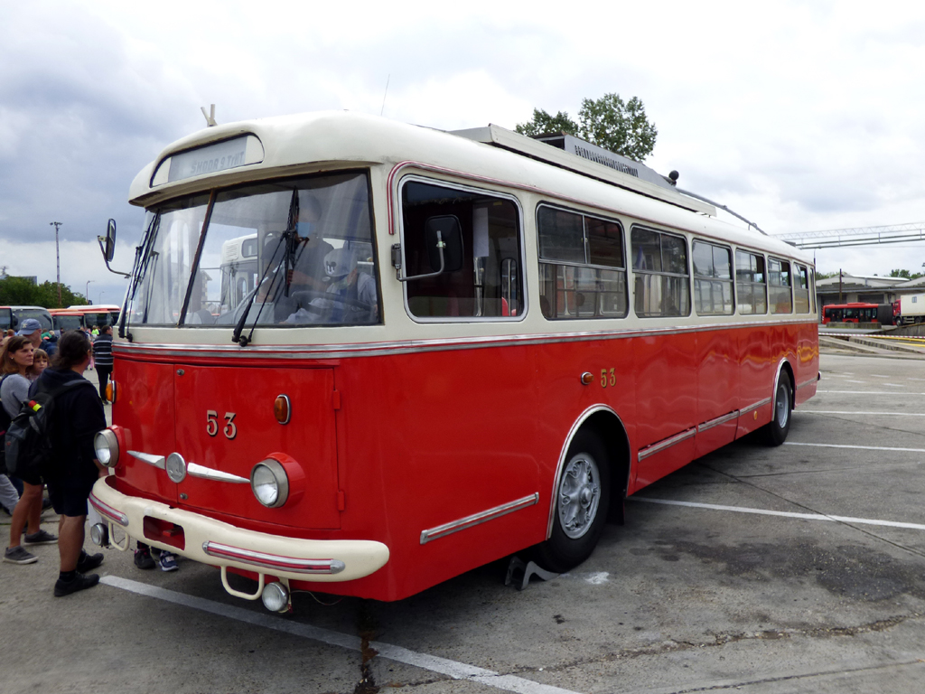 Братислава, Škoda 9TrHT28 № 53; Братислава — День открытых дверей 2021