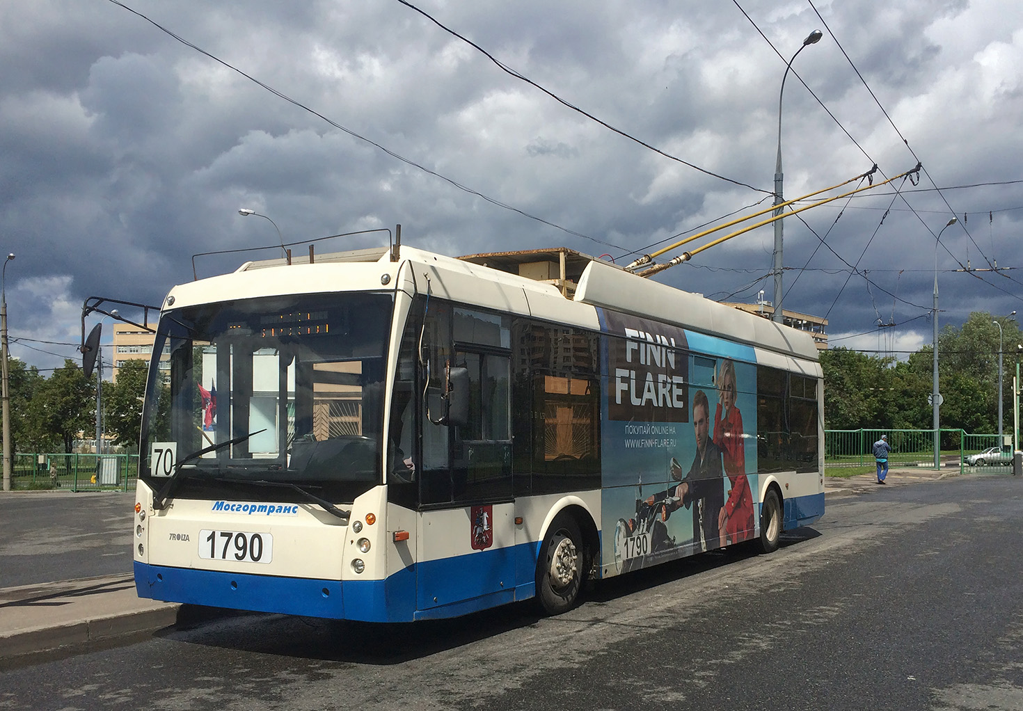 Москва, Тролза-5265.00 «Мегаполис» № 1790