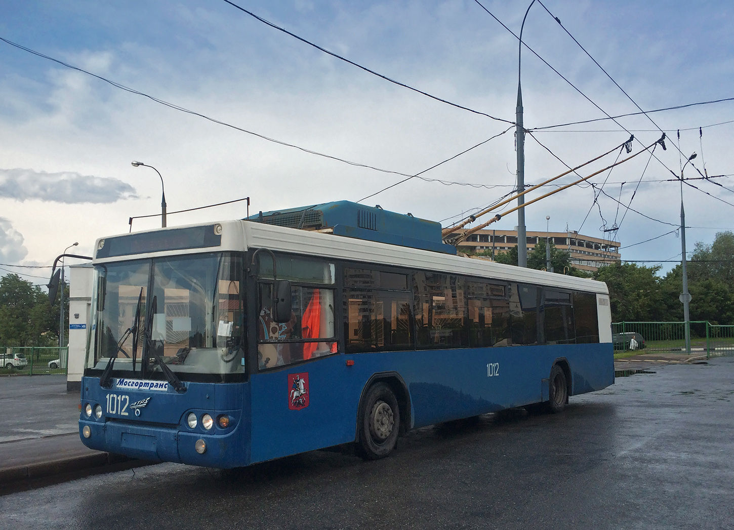 Москва, МТрЗ-52791 «Садовое Кольцо» № 1012