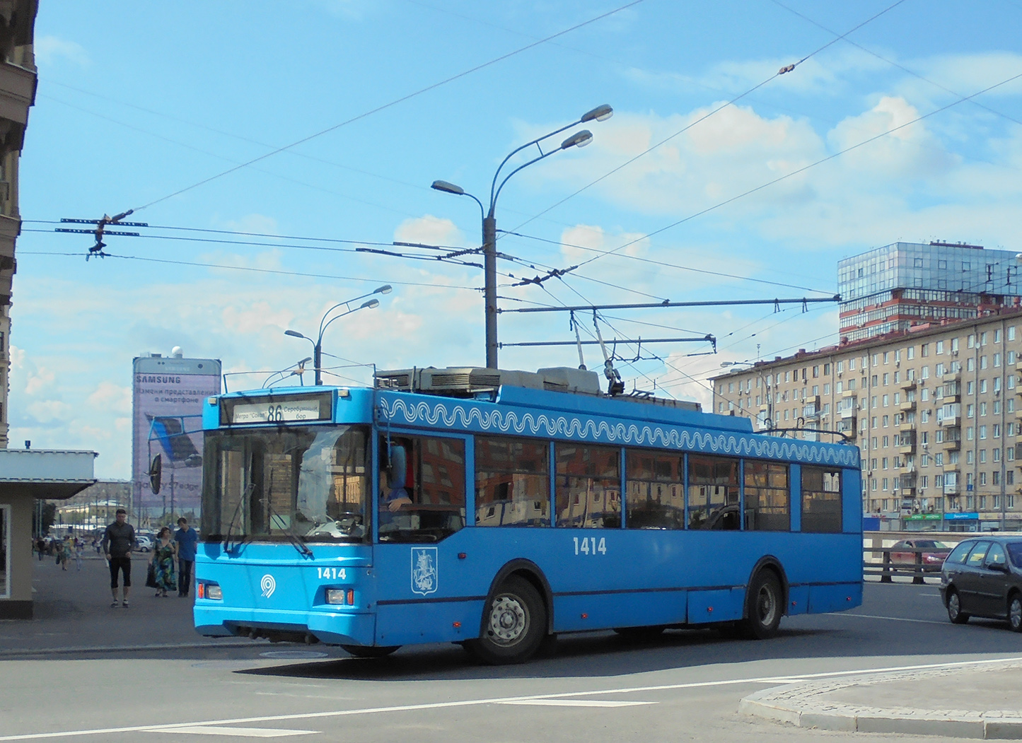 Москва, Тролза-5275.05 «Оптима» № 1414