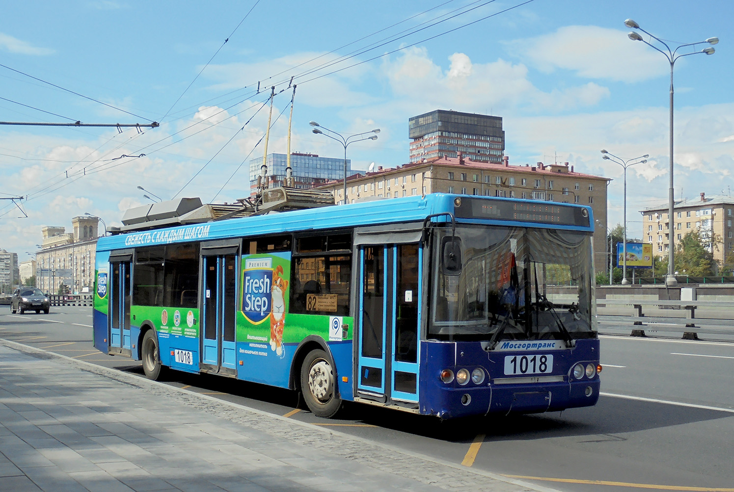 Moskva, MTrZ-52791 “Sadovoye Koltso” Br. 1018