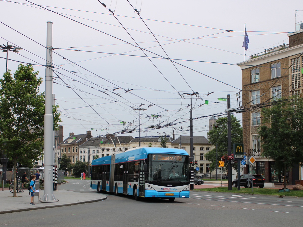 Arnhem, Hess SwissTrolley 4 (BGT-N1D) Nr. 5249