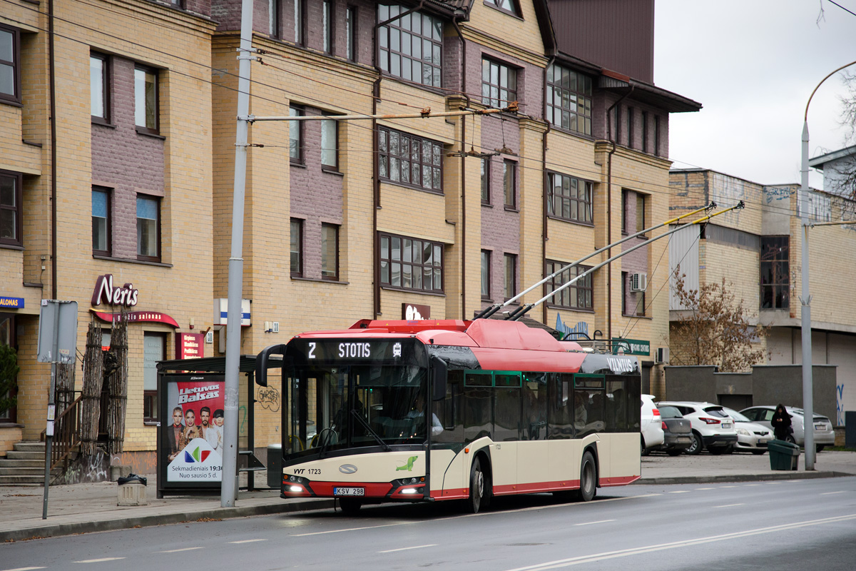 Vilnius, Solaris Trollino IV 12 Škoda Br. 1723