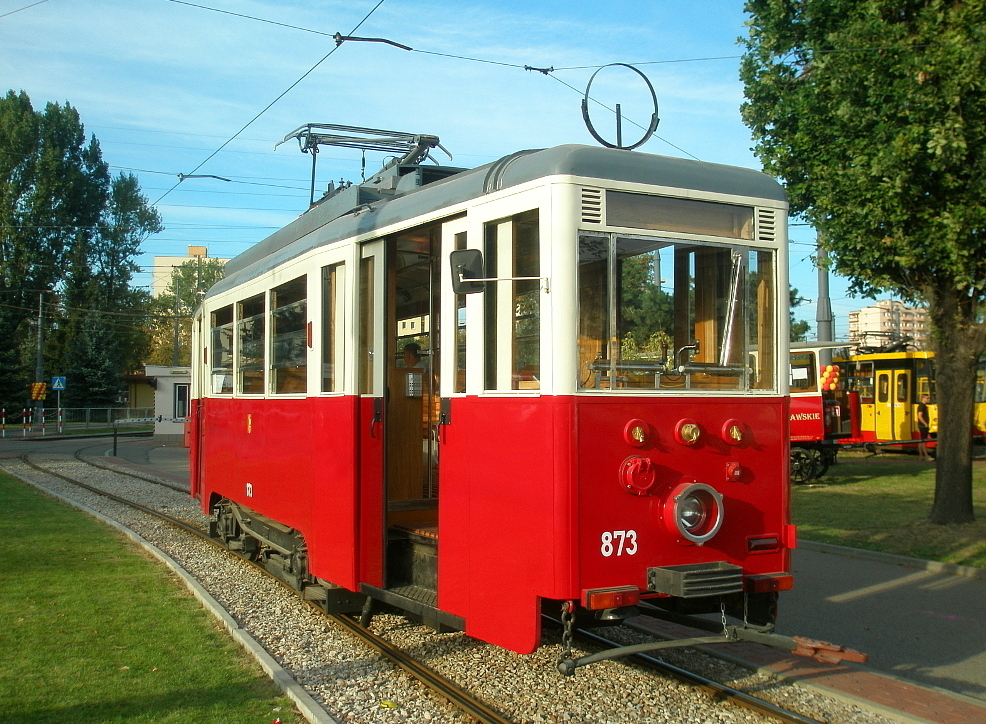 Warsaw, Konstal 4N1 № 873; Warsaw — Public Transport Days (since 2002)