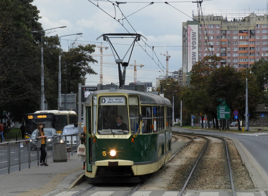 Warsaw, Konstal 102N № 5; Warsaw — Public Transport Days (since 2002) Warsaw, Konstal 102N № 5; Warsaw — Public Transport Days (since 2002)