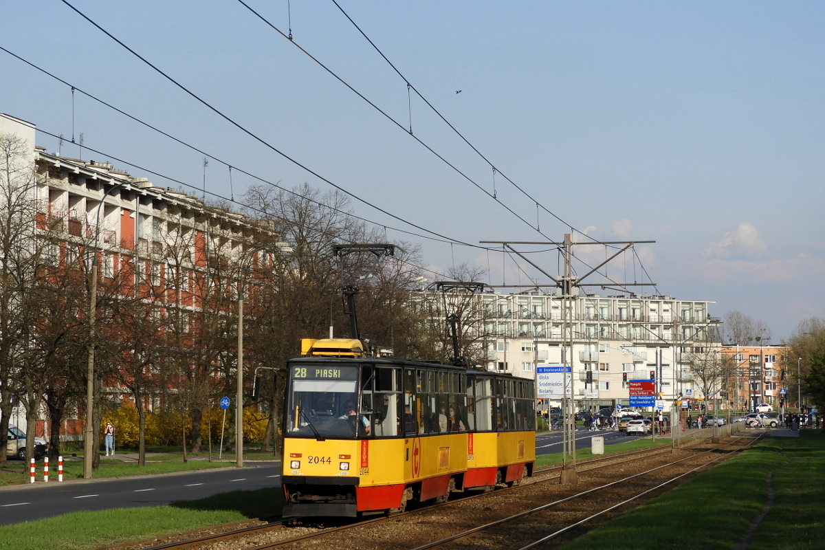 Варшава, Konstal 105N2k № 2044