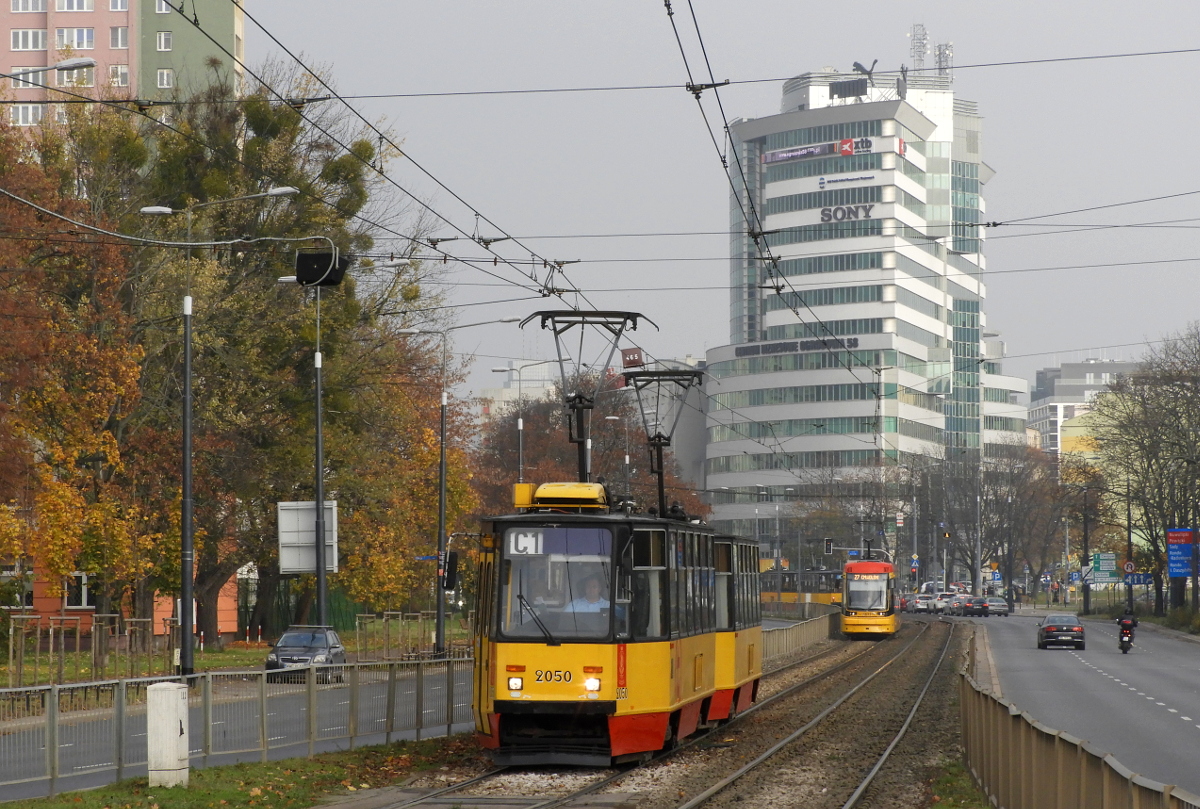 Варшава, Konstal 105N2k № 2050