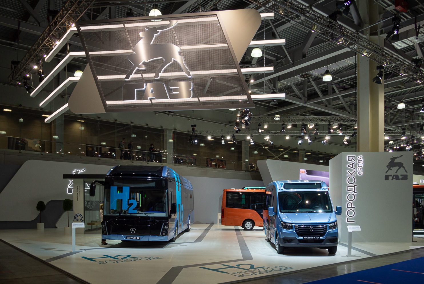 Moscow — Electrobuses without numbers; Moscow — International exhibition Comtrans 2021