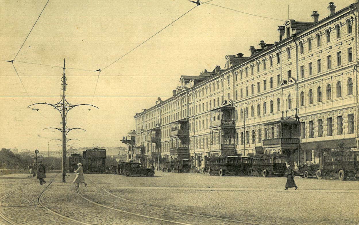 Moscow — Historical photos — Tramway and Trolleybus (1921-1945)