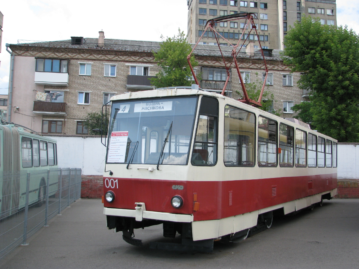 Минск, Tatra T6B5SU № 001
