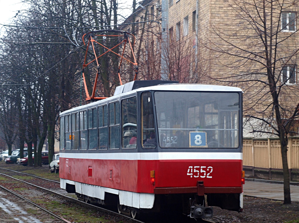 Харьков, Tatra T6B5SU № 4552