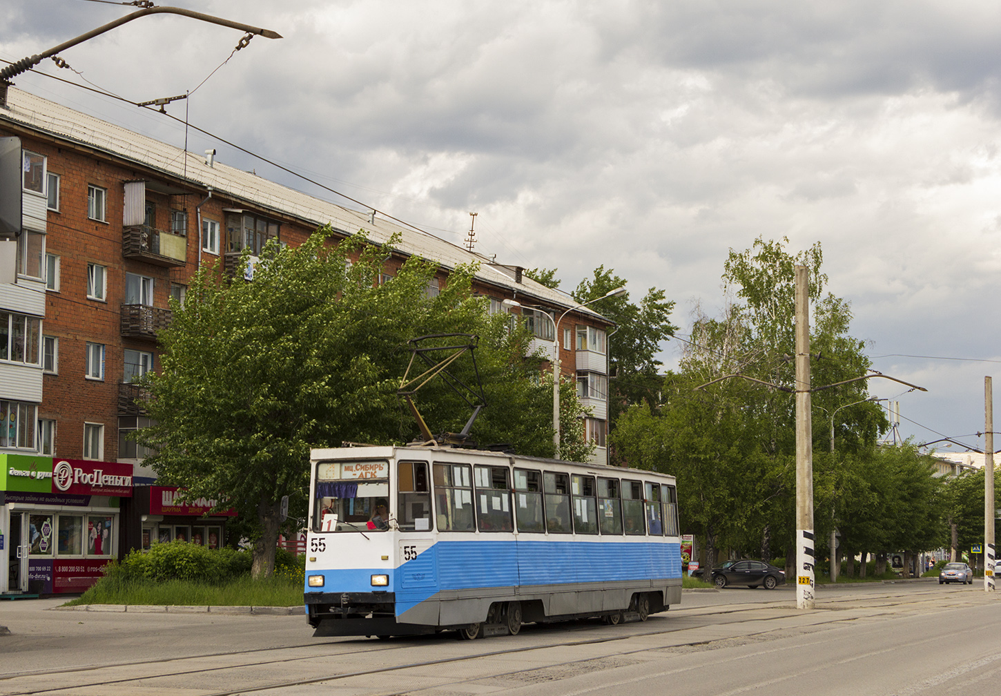 Ачинск, 71-605 (КТМ-5М3) № 55