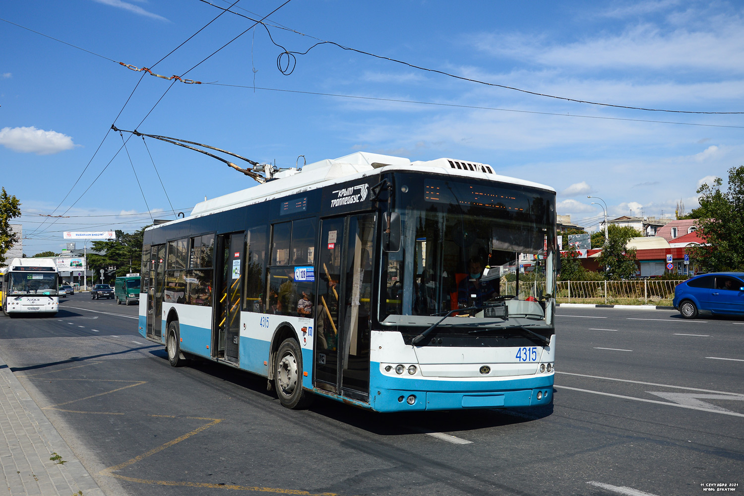 Крымскі тралейбус, Богдан Т70110 № 4315