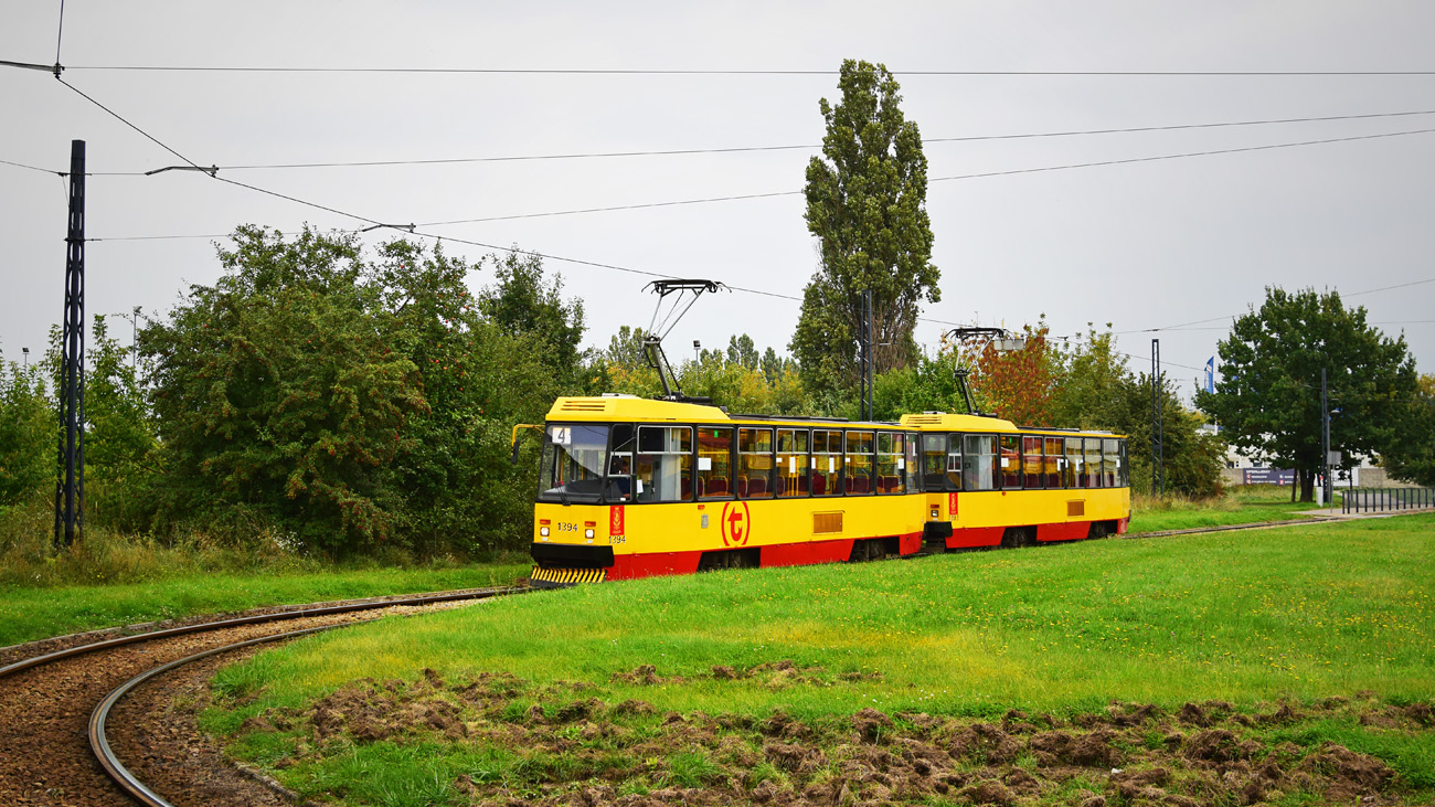 Варшава, Konstal 105Ne № 1394