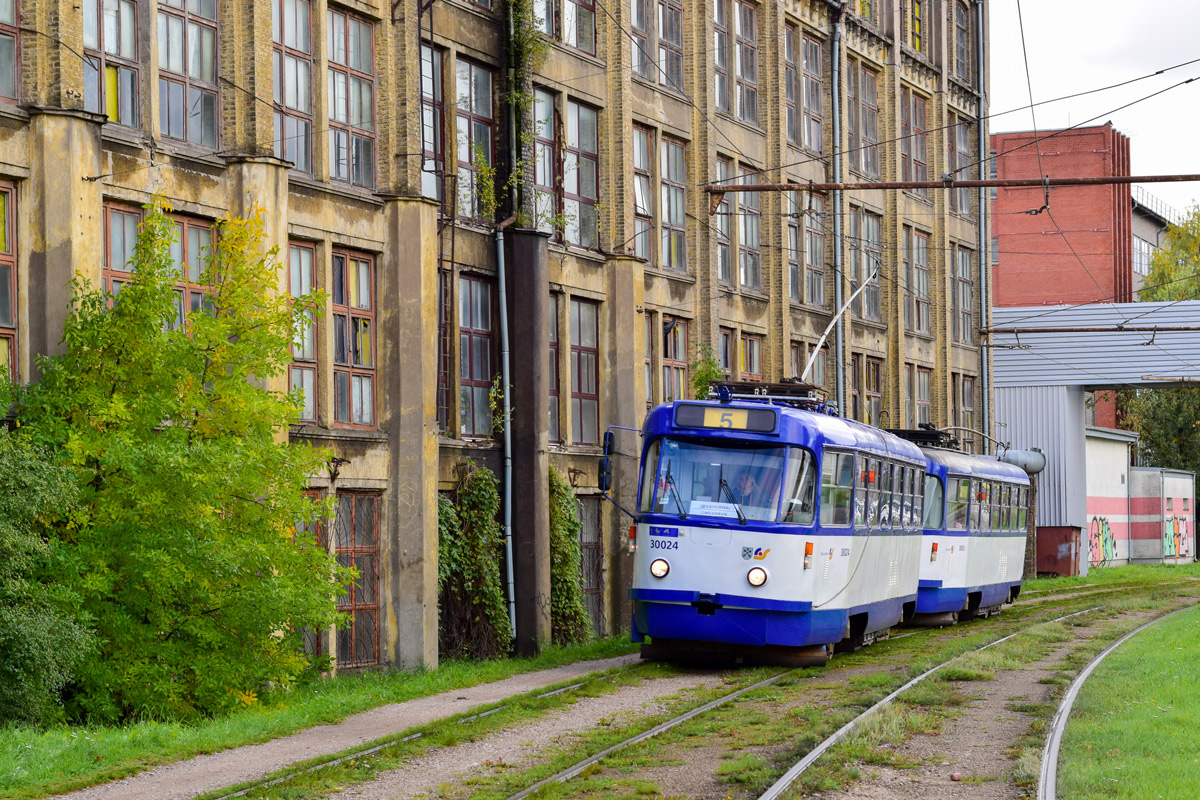 Рига, Tatra T3A № 30024