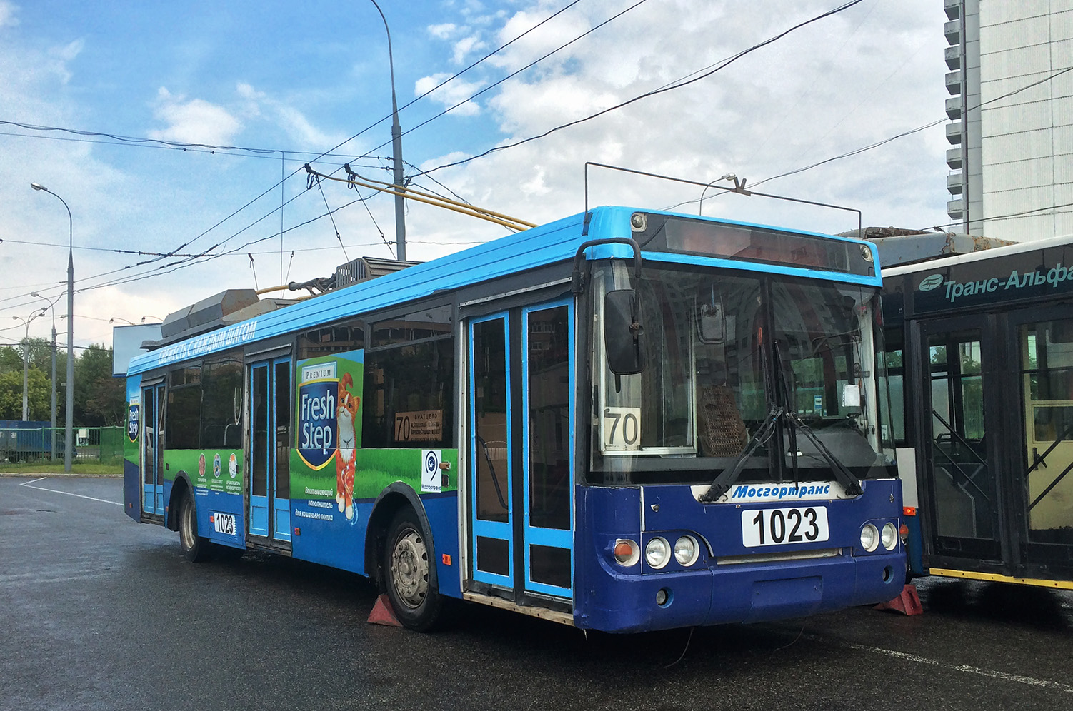 Москва, МТрЗ-52791 «Садовое Кольцо» № 1023