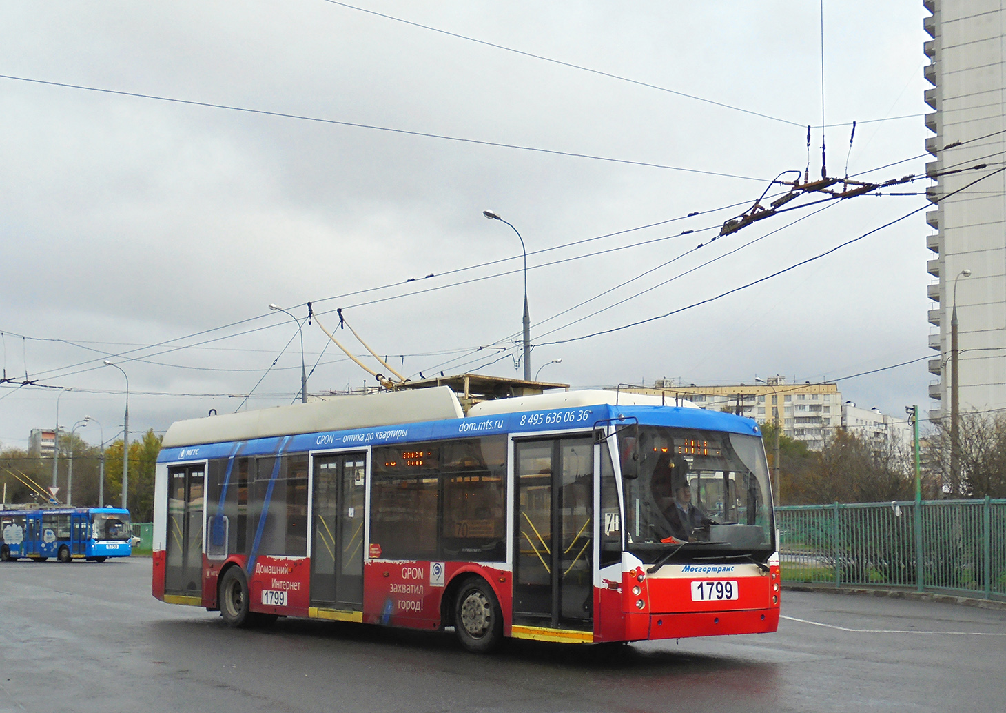 Москва, Тролза-5265.00 «Мегаполис» № 1799