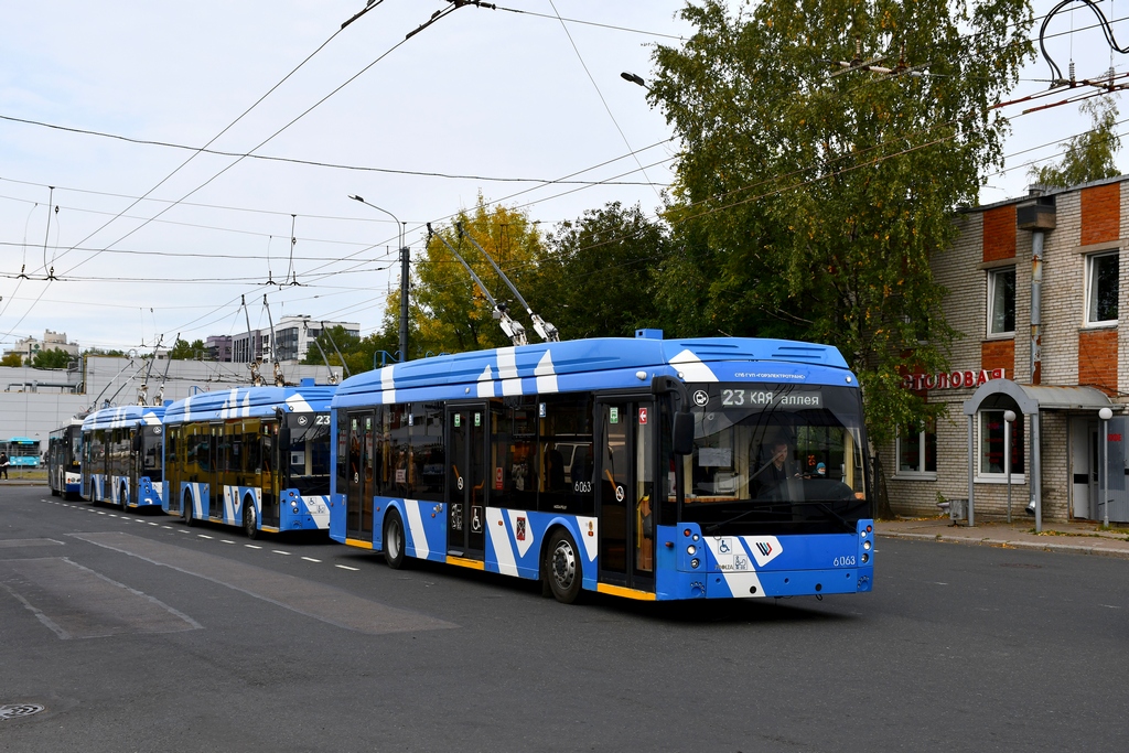 Санкт-Петербург, Тролза-5265.08 «Мегаполис» № 6063; Санкт-Петербург — Конечные станции и разворотные кольца
