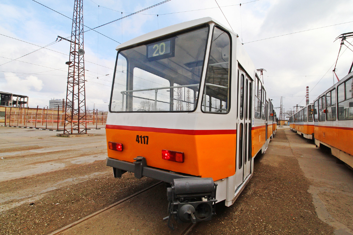София, Tatra T6B5B № 4117